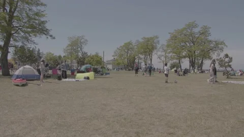 People in park Stock Footage 154517735