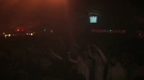 People partying during a festival Stock Footage