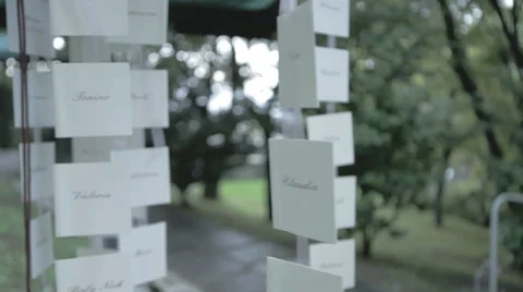 People passing guests Stock Footage 35899512