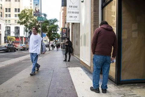 People passing by Stock Photos