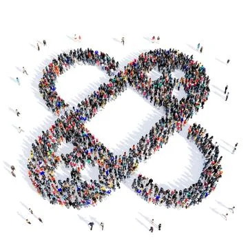 People patch medicine 3d Stock Illustration