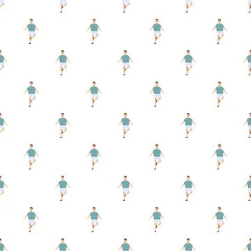 People performing yoga tree pose seamless pattern イラスト素材