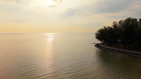 People playing on the beach Stock Footage 302818229
