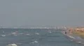 People playing games and swimming in Adriatic sea, Rimini, Italy, HD Footage
