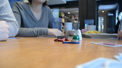 People playing Ghost Blitz 2 (2) Stock Footage 47216158