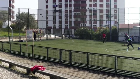 People playing soccer Stock Footage 171535129