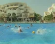People playing water polo in swimming pool SD Footage
