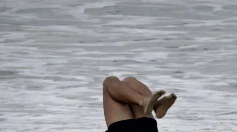 People practicing yoga 스톡 동영상 67355160