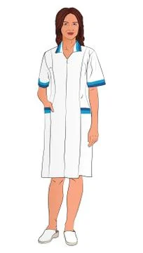 People professions vector illustration. A worker in the field of medicine Stock-Illustration