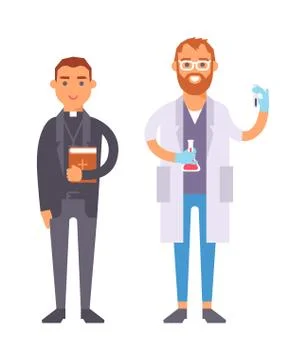 People professions vector set Stock Illustration