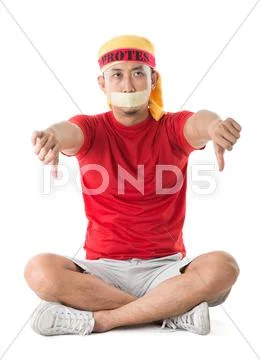 People protest concept. Stock Photos