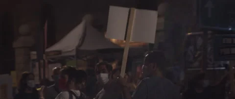 People protesting against the government Stock Footage 152847462