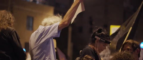 People protesting against the government Stock Footage 152848460