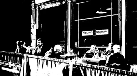 People In a Pub Stock Footage 39521071