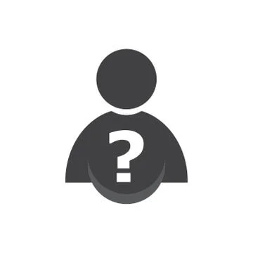 People with question mark icon Stock-Illustration