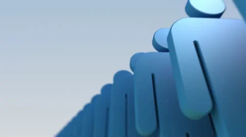 People in the queue. Stock Footage 20476875