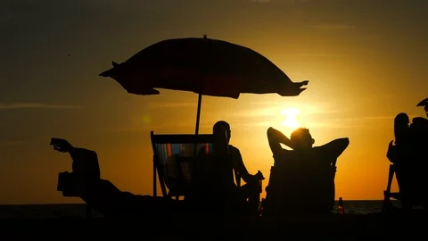 People rest Video stock 97239329