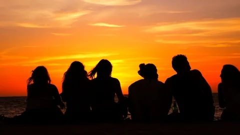 People rest Stock Footage 97274579