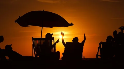 People rest Stock Footage 97274661