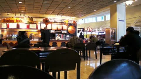 People at restaurant Stock Footage 10802987