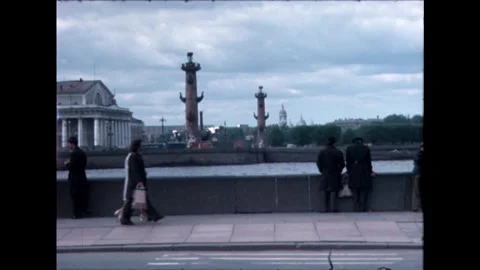 People by the Riverside Stock Footage 278360627