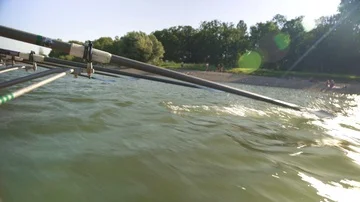 People rowing Stock Footage 85843824