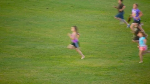 People running in slow motion Vídeo Stock 6413507