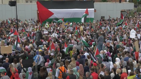 People of Sarajevo gathered together to ... | Stock Video | Pond5