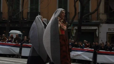 People of sardinia5 Stock-Footage 7758818