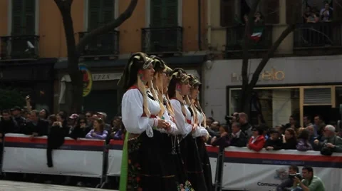 People of sardinia8 Stock-Footage 7759103