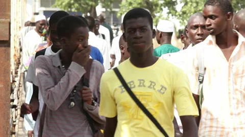 People. Senegal. 库存影片 33401687