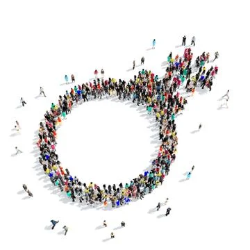 People  shape bomb Stock Illustration