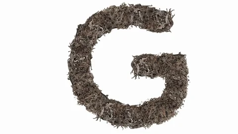 People in the shape of the letter. Stock Footage 109577772