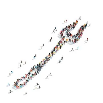 People  shape  tool cook Illustrazione stock
