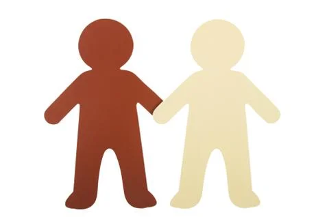 People Shapes Foto stock