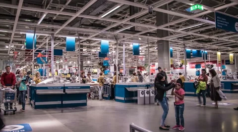 People shopping Stock Footage 46324229