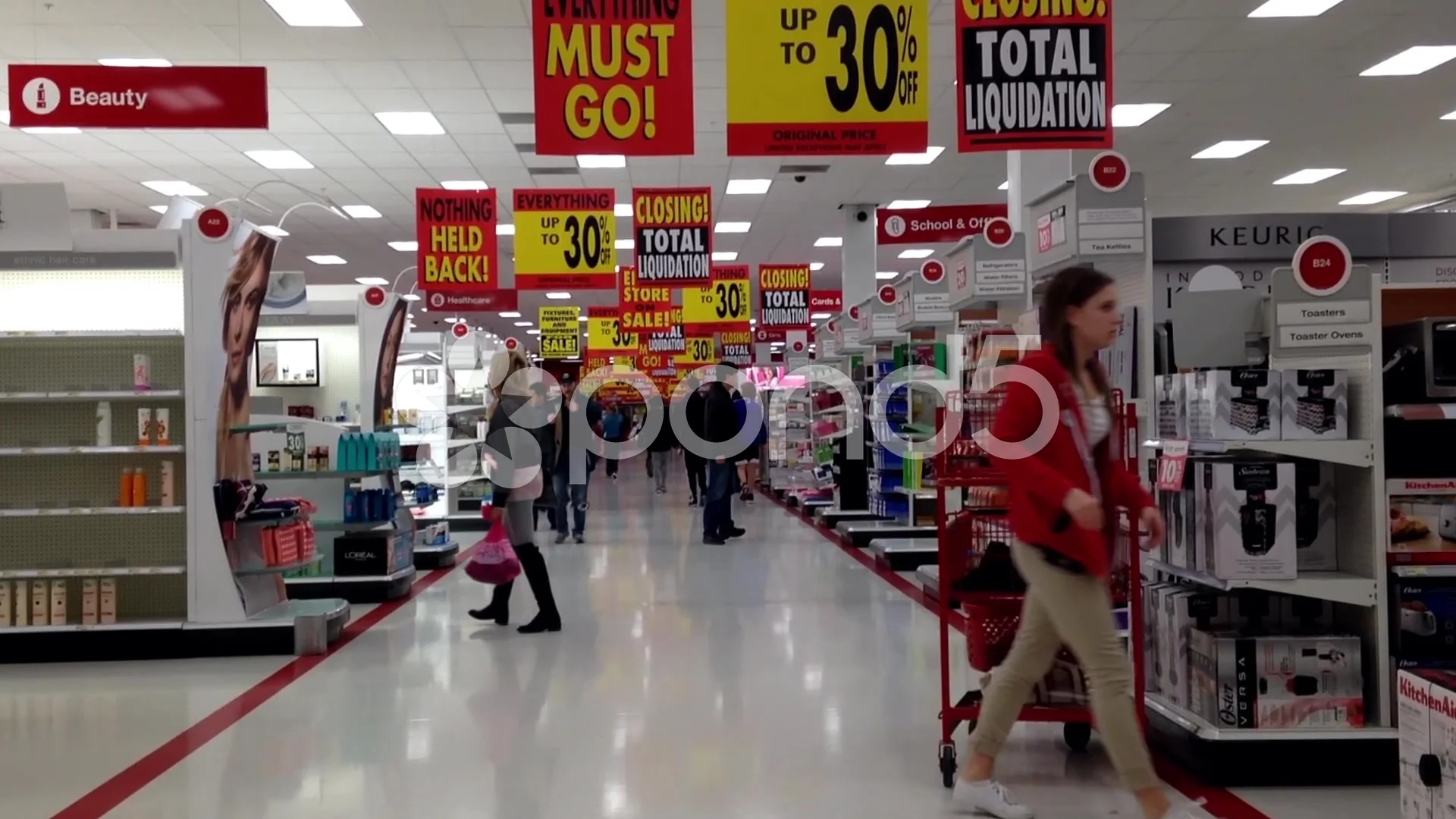 Inside an  and Target Liquidation Center: Photos