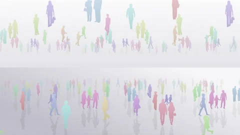 People silhouette holiday B2-Fa Stock Footage 246548416