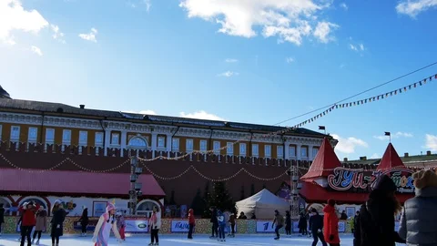 People skate. Stock Footage 103174843