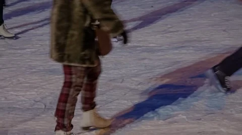 People on skates Stock Footage 62946003