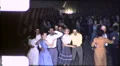 People Square Dance COUNTRY WESTERN Music 1950s Vintage Film Home Movie 9173 HD Footage