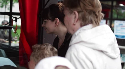 People Standing in Line Queue Stock Footage 63129498