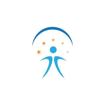 People star logo and vector images Stock Illustration