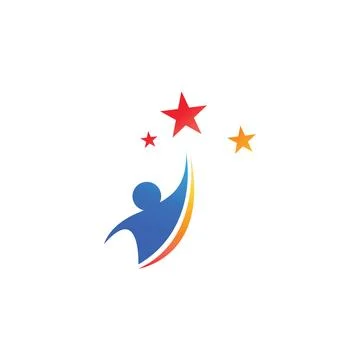 People star logo and vector images Stock Illustration