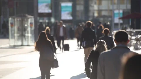People on the street Stock Footage 59765633