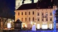 People on the street in Ivano-Frankivsk city in western Ukraine HD Footage