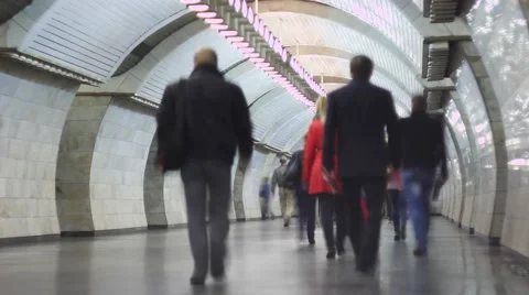 People in subway 스톡 동영상 41509593