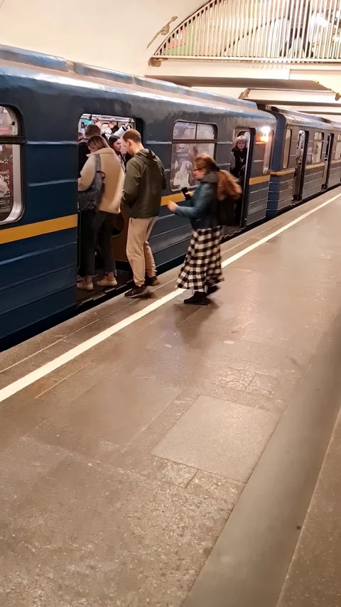 People in the subway Stock Footage 293675848