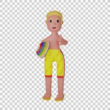 People summer vacation Stock Illustration