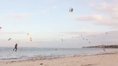 People surf Stock Footage 58913760